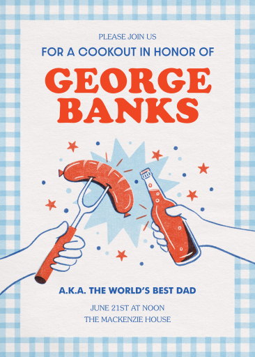 BBQ Toast - Father's Day Invitation by Paperless Post