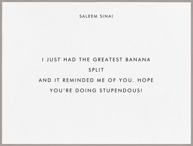 Hand Painted Border - Stationery by Paperless Post