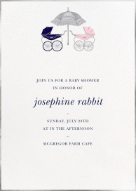 Pram - Baby Shower Invitation by Paperless Post