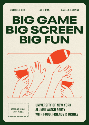 Big Game Fun - Invitation by Paperless Post