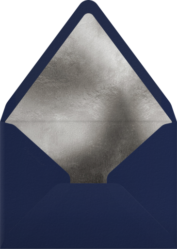 Painted Menorah Hanukkah Invitation Envelope