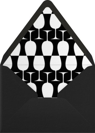 Wineglass Pyramid - Paperless Post Envelope