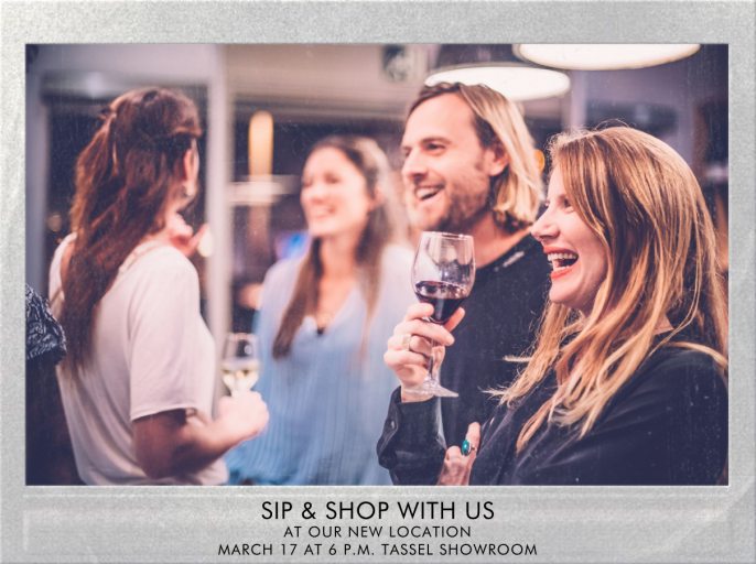 Snapshot Metallic (Single Sided) - Horizontal - Cocktail Party Invitation by Paperless Post