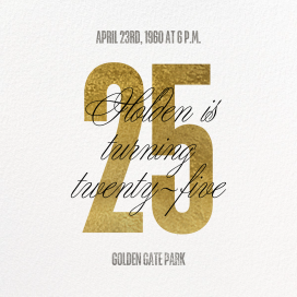 High Roller - Birthday Invitation by Paperless Post