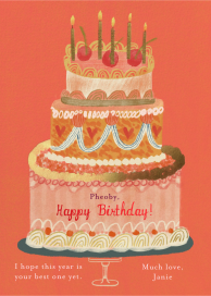 Wish Time - Birthday Card by Maisy Summer