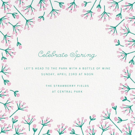 Barton Park (Square) - Garden Party Invitation by Paperless Post