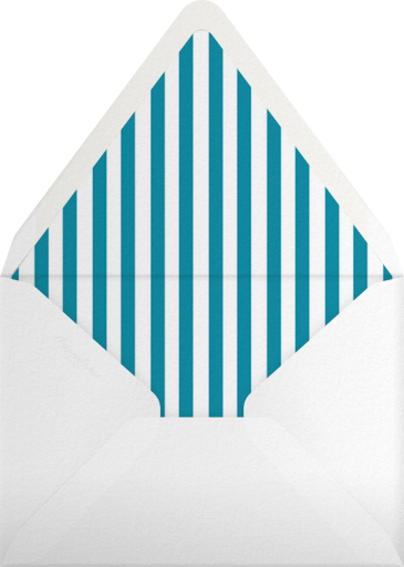 Snowflake Seasons Greetings - Paperless Post Envelope