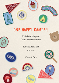 Camp Badges by Meri Meri
