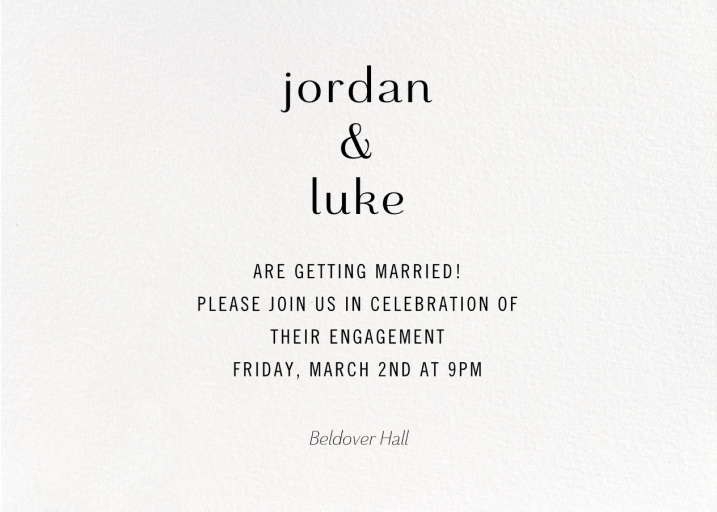 Full-Page Photo (Invitation) - Engagement Party Invitation by Paperless Post - Back