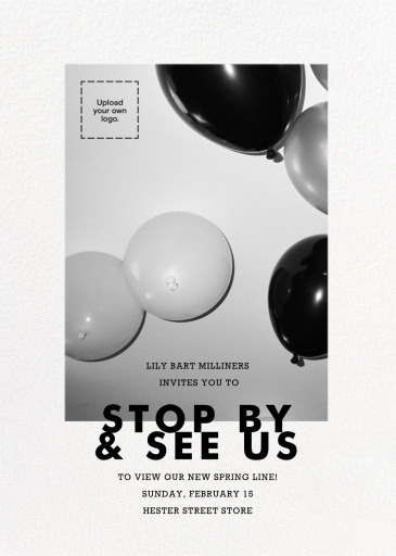 Wide Modern Border (Photo) - Business Event Invitation by Paperless Post