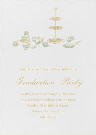 High Tea - Graduation Party Invitation by Paperless Post