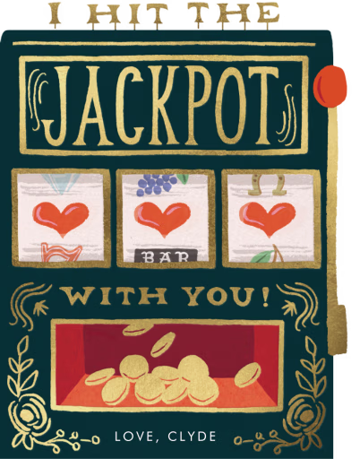 Jackpot - Valentine's Day Card by Rifle Paper Co.