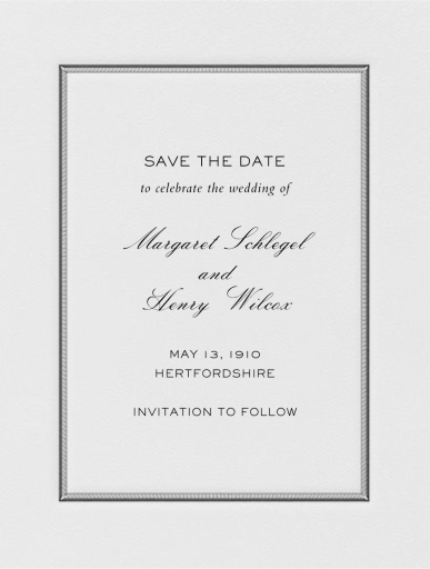 Saranac (Save the Date) by Crane & Co.