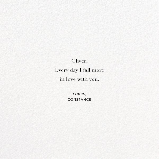 Chain Reaction - Valentine's Day Card by Kelly Wearstler - Back