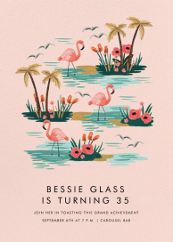 Flamingo Lagoon (Tall) by Rifle Paper Co.