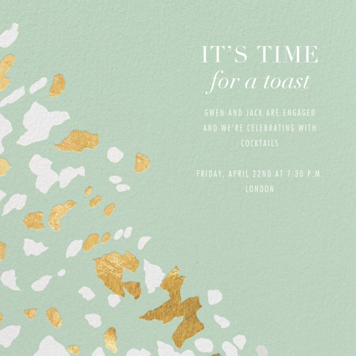 Sphinx - Engagement Party Invitation by Kelly Wearstler