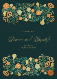 Pear Filigree by Paperless Post