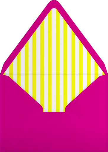 Pool Floats - Paperless Post Envelope