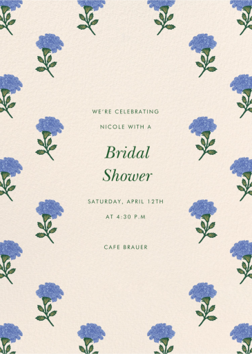Dianthus Floral - Bridal Shower Invitation by Rifle Paper Co.
