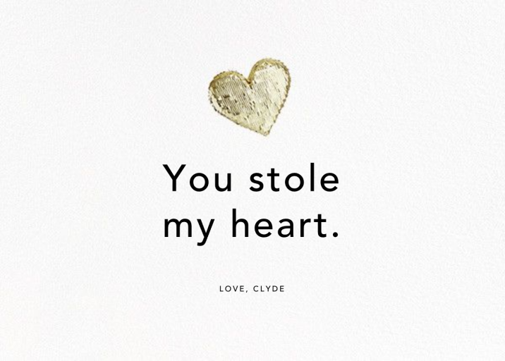 Adore - Love and Romance Card by CONFETTISYSTEM - Back