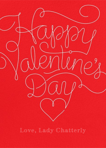 Red Letter Day - Valentine's Day Card by Paperless Post