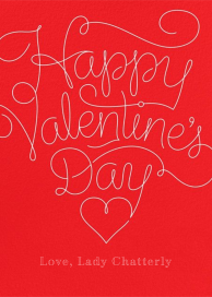 Red Letter Day - Valentine's Day Card by Paperless Post