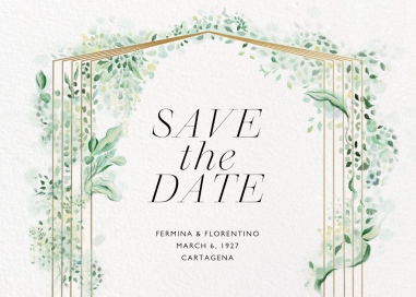 Painted Arbor - Save the Date by Paperless Post