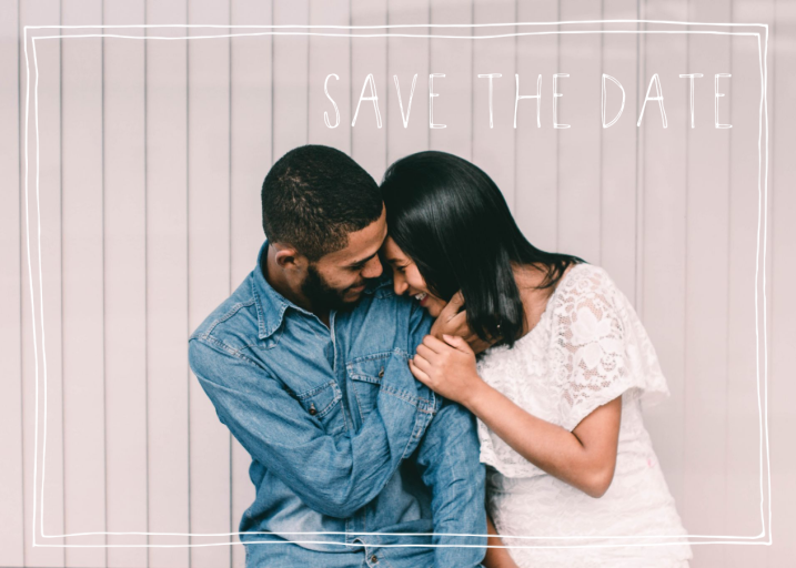 Double Hand Drawn Bordered by Linda and Harriett