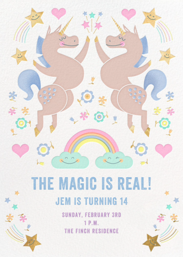 Unicorn High Five by Hello!Lucky