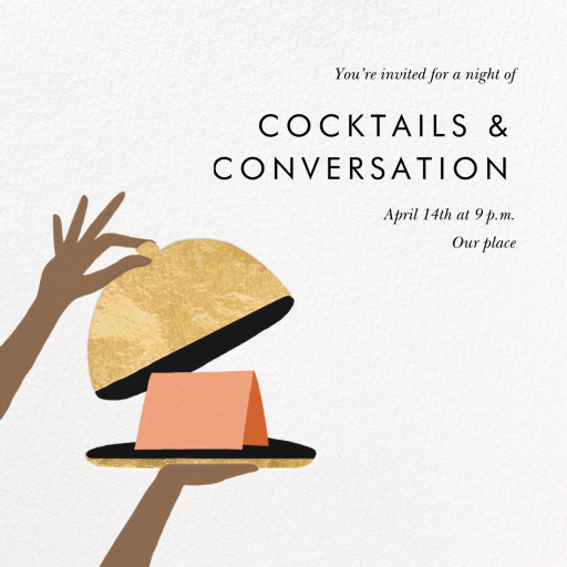 Cloche - Cocktail Party Invitation by Rifle Paper Co.
