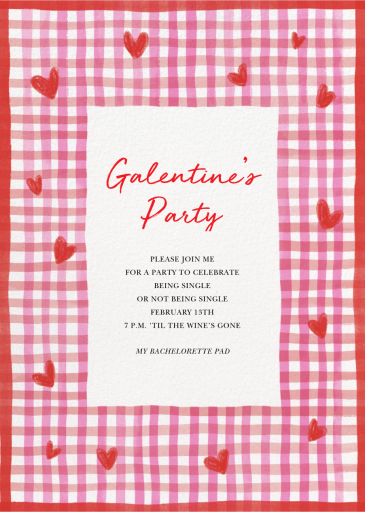 Checker Out - Valentine's Day Invitation by Paperless Post