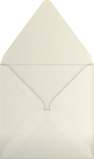 Cream - Paperless Post Envelope