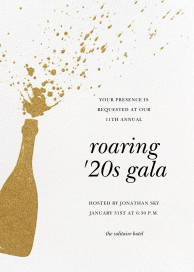 Champers - Fundraiser Invitation by Paperless Post