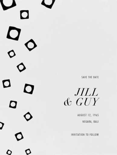 Treasured (Save the Date) by Kelly Wearstler