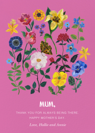 Les Coquelicots - Mother's Day Card by Nathalie Lété