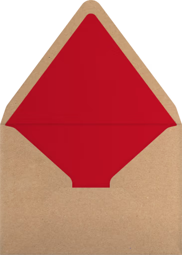 Merry Wishes - 2021 Co. Envelope