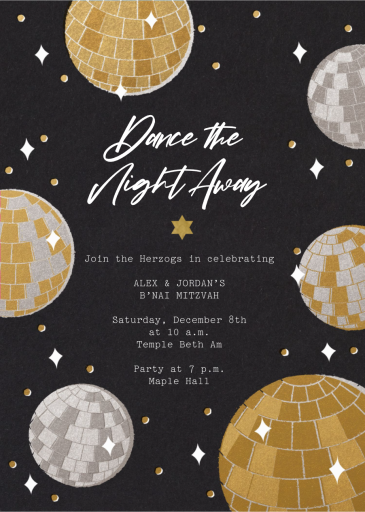 Disco Party - Religious Invitation by Paperless Post