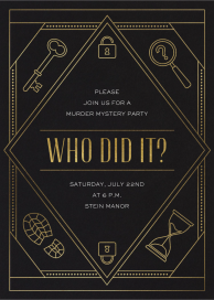 Crack the Code - Party Invitation by Paperless Post