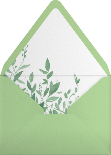 Lily of the Valley - Paperless Post Envelope