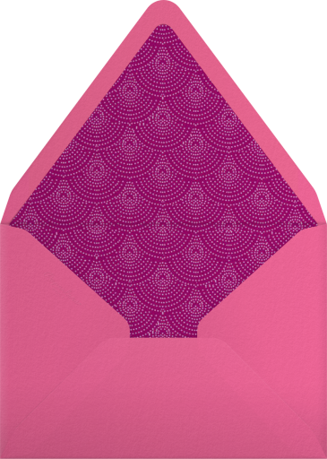 Lacquer - pinks - Paperless Post Envelope