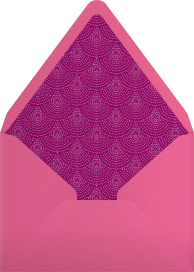 Lacquer - pinks - Paperless Post Envelope