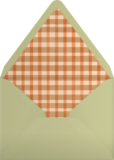 Tails and Toasts - Paperless Post Envelope