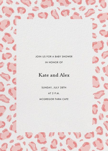 Leopard Spots (New) by Paperless Post