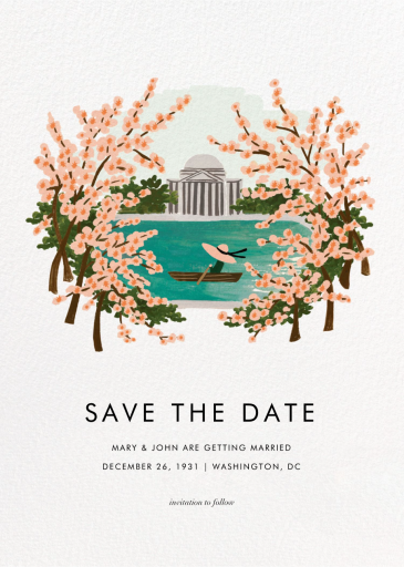 Destination - Save the Date by Rifle Paper Co.
