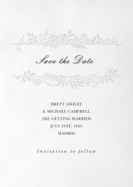 Good Vines - Save the Date by Paperless Post