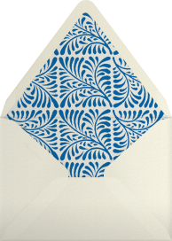 Woodblock Horizontal - Oscar de la Renta Envelope