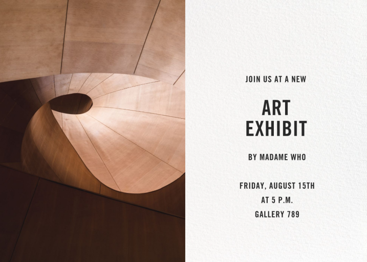 Simple Horizontal Split Photo - Business Invitation by Paperless Post