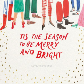 Santa's Boots - Christmas Card by Mr. Boddington's Studio