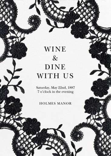 Vintage Lace by Oscar de la Renta