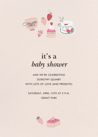 Berry Fun - Baby Shower Invitation by kate spade new york